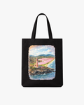 Tote Bag Negra – Faro de Pampatar